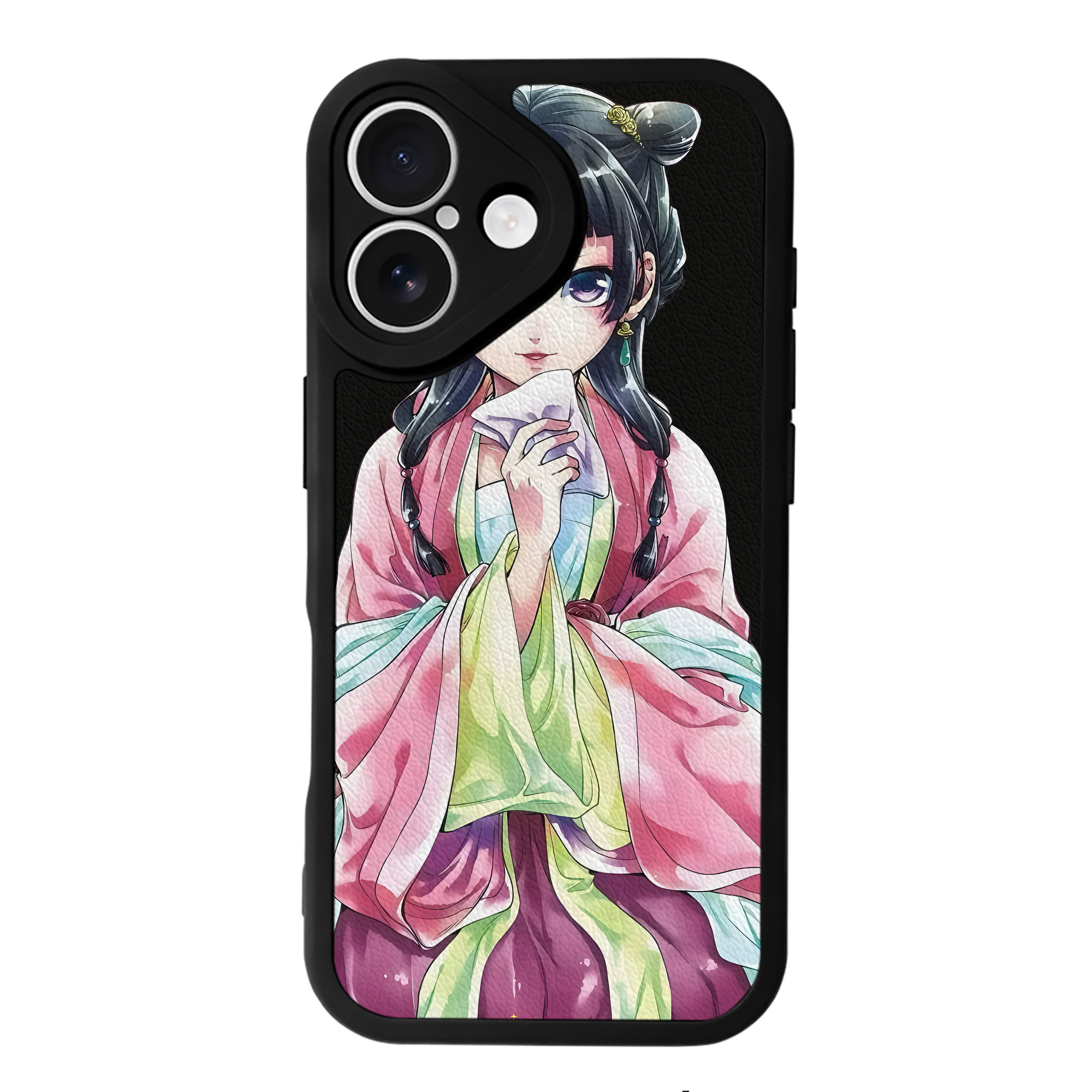 （画像用） 薬屋のひとりごと The Apothecary Diaries 【iPhone 16シリーズ対応】シリコンスマホケース（レザー調） 材質：シリコン